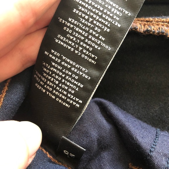 JBrand Skinny Jeans Mid Rise in Ink - Picture 9 of 13